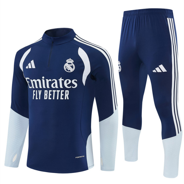 Mens Real Madrid Training Suit Royal 2026/27