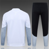 Kids Real Madrid Jacket + Pants Suit White 2026/27