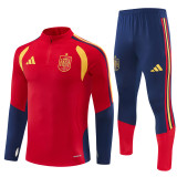 Mens Spain Training Suit Red 2026