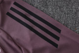 Mens Real Madrid Jacket + Pants Training Suit Purple 2026/27