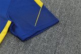 Mens Brazil Short Training Suit Blue 2026
