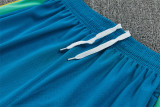 Mens Brazil Short Training Suit Lake Blue 2026