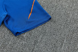 Mens France Short Training Suit Blue 2026
