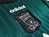 Mens Liverpool Retro Green Jersey 1995/96
