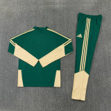 Mens Real Madrid Training Suit Green 2026/27