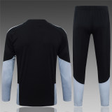Kids Real Madrid Training Suit Black 2026/27