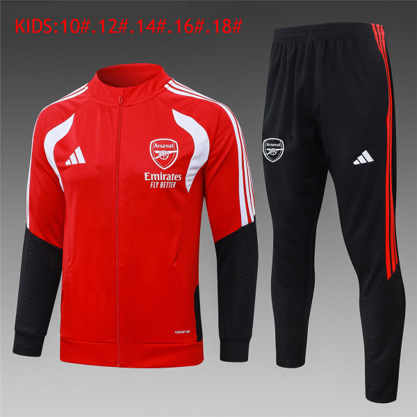 Kids Arsenal Jacket + Pants Suit Red 2026/27