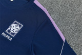 Mens Korea Short Training Suit Royal 2026
