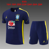 Kids Brazil Short Training Suit Jordan Royal 2026