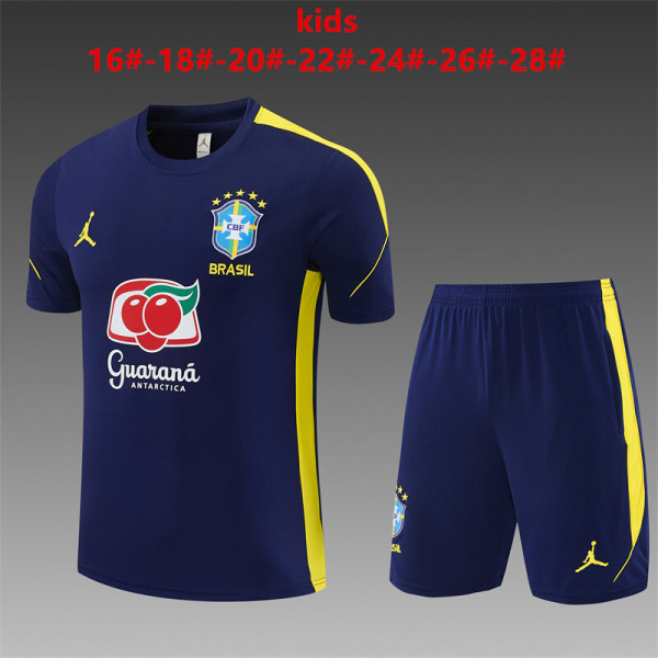 Kids Brazil Short Training Suit Jordan Royal 2026