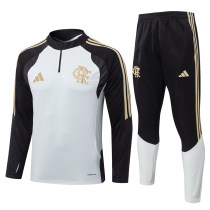 Mens Flamengo Training Suit Cream 2026/27