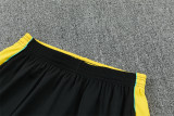 Mens Brazil Short Training Suit Jordan Black - Yellow 2026