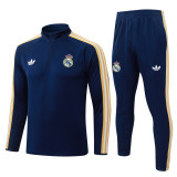 Mens Real Madrid Training Suit Royal 2026/27