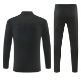 Mens Real Madrid Training Suit Black 2026/27