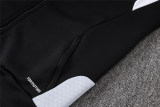Mens Real Madrid Jacket + Pants Training Suit Black 2026/27