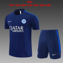 Kids Inter Milan Short Training Suit Royal 2026/27