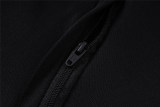 Mens Real Madrid Jacket + Pants Training Suit Black 2026/27