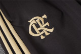 Mens Flamengo Jacket + Pants Training Suit Brown 2026/27