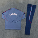 Kids England Training Suit Grey 2026