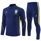 Mens Brazil x Jordan Training Suit Royal 2026