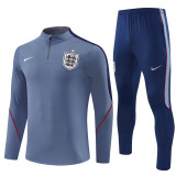Mens England Training Suit Grey 2026