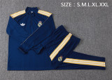 Mens Real Madrid Training Suit Royal 2026/27