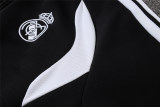 Mens Real Madrid Jacket + Pants Training Suit Black 2026/27