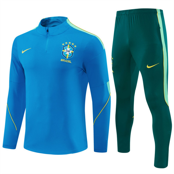 Mens Brazil Training Suit Sky Blue 2026