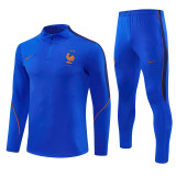 Mens France Training Suit Blue 2026
