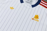 Mens Roma Short Training Suit White 2025/26