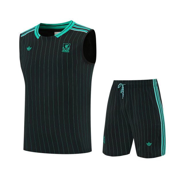 Mens Liverpool Singlet Suit Black 2025/26