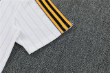 Mens Manchester United Short Training Suit White 2025/26
