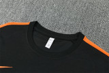 Mens Netherlands Short Training Suit Black 2026