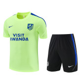 Mens Atletico Madrid Short Training Suit Light Green 2026/27
