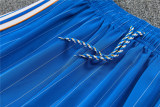 Mens Real Madrid Short Training Suit Blue 2025/26