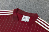 Mens Arsenal Short Training Suit Burgundy 2025/26