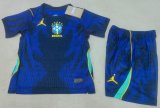 Kids Brazil Away Authentic Jersey FIFA World Cup 2026 - Match