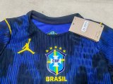 Kids Brazil Away Authentic Jersey FIFA World Cup 2026 - Match