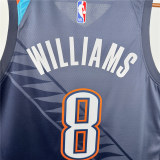 Mens Oklahoma City Thunder Nike Navy 2026 Swingman Jersey - City Edition