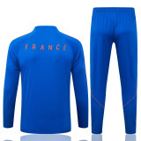 Mens France Training Suit Blue 2026