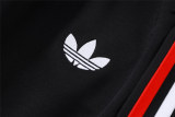 Mens Manchester United Jacket + Pants Training Suit Black II 2026/27