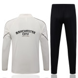 Mens Manchester City Training Suit Cream 2026/27