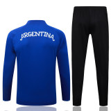 Mens Argentina Training Suit Blue 2026