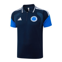 Mens Cruzeiro Polo Shirt Navy 2026/27