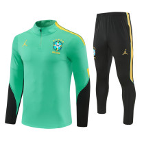 Mens Brazil x Jordan Training Suit Light Green 2026
