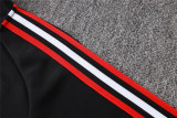 Mens Manchester United Jacket + Pants Training Suit Black II 2026/27
