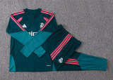 Kids Real Madrid Training Suit Dark Green 2026/27