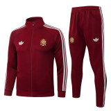 Mens Spain Jacket + Pants Training Suit Burgundy 2026