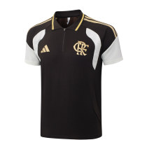Mens Flamengo Polo Shirt Brown 2026/27