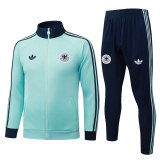 Mens Germany Jacket + Pants Training Suit Light Green 2026